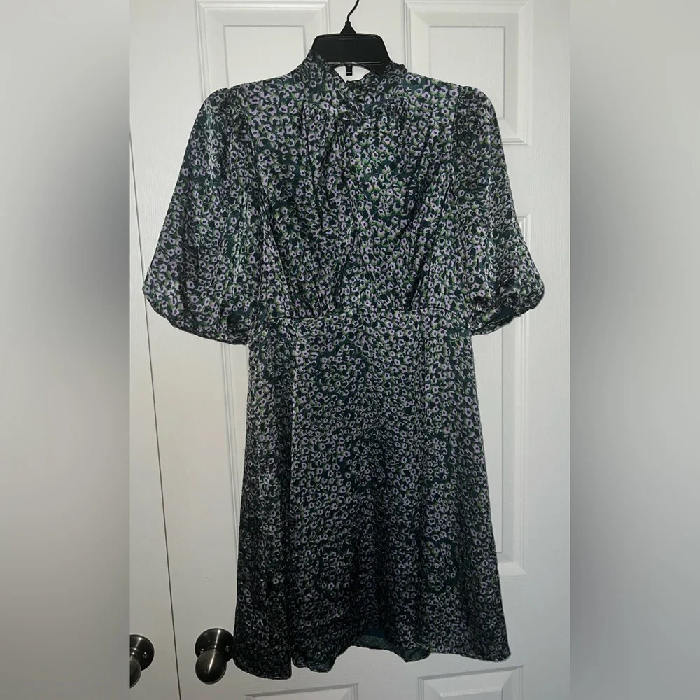 ♠️ NWOT! Kate Spade Floral Mini Dress - Picture 8 of 9